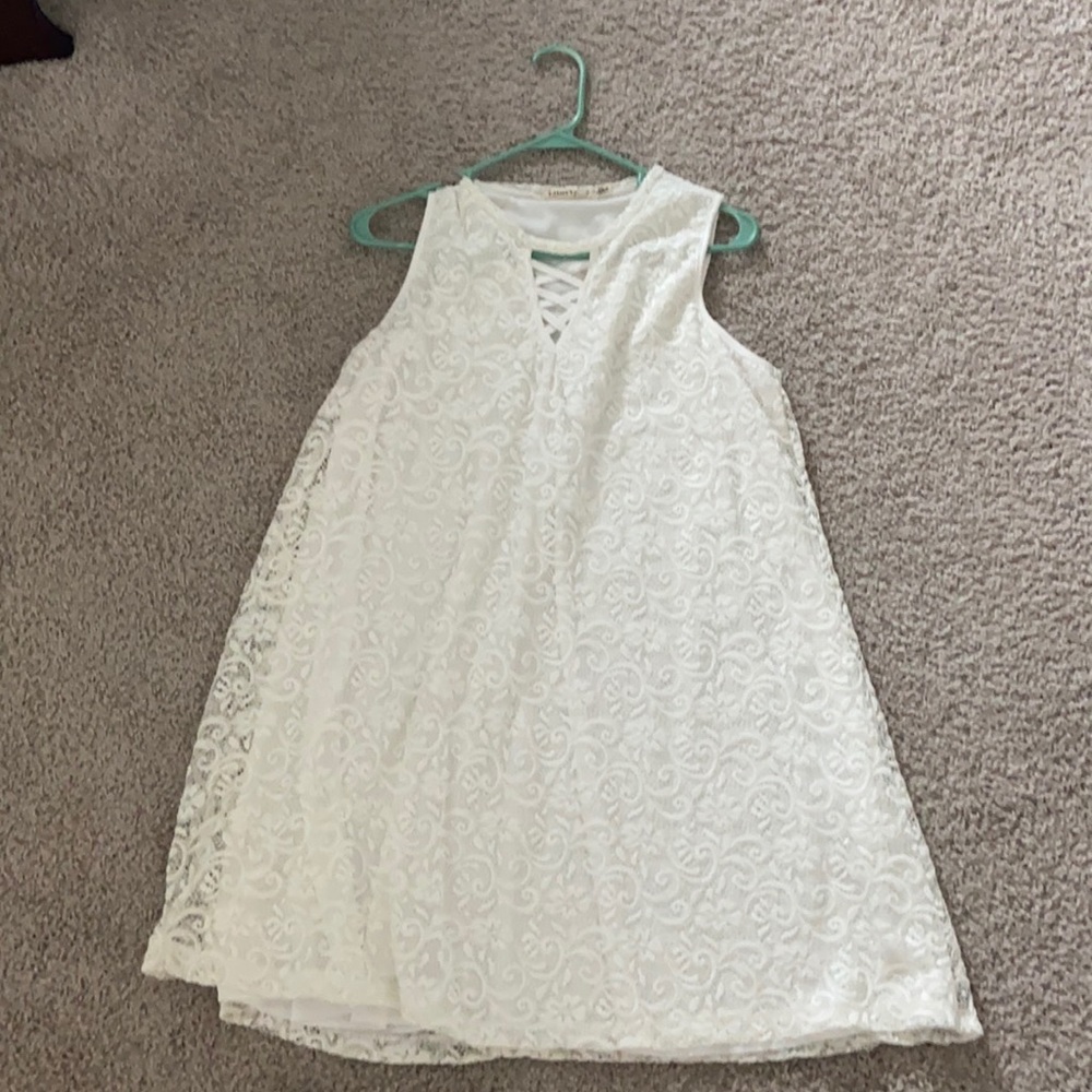 White dress